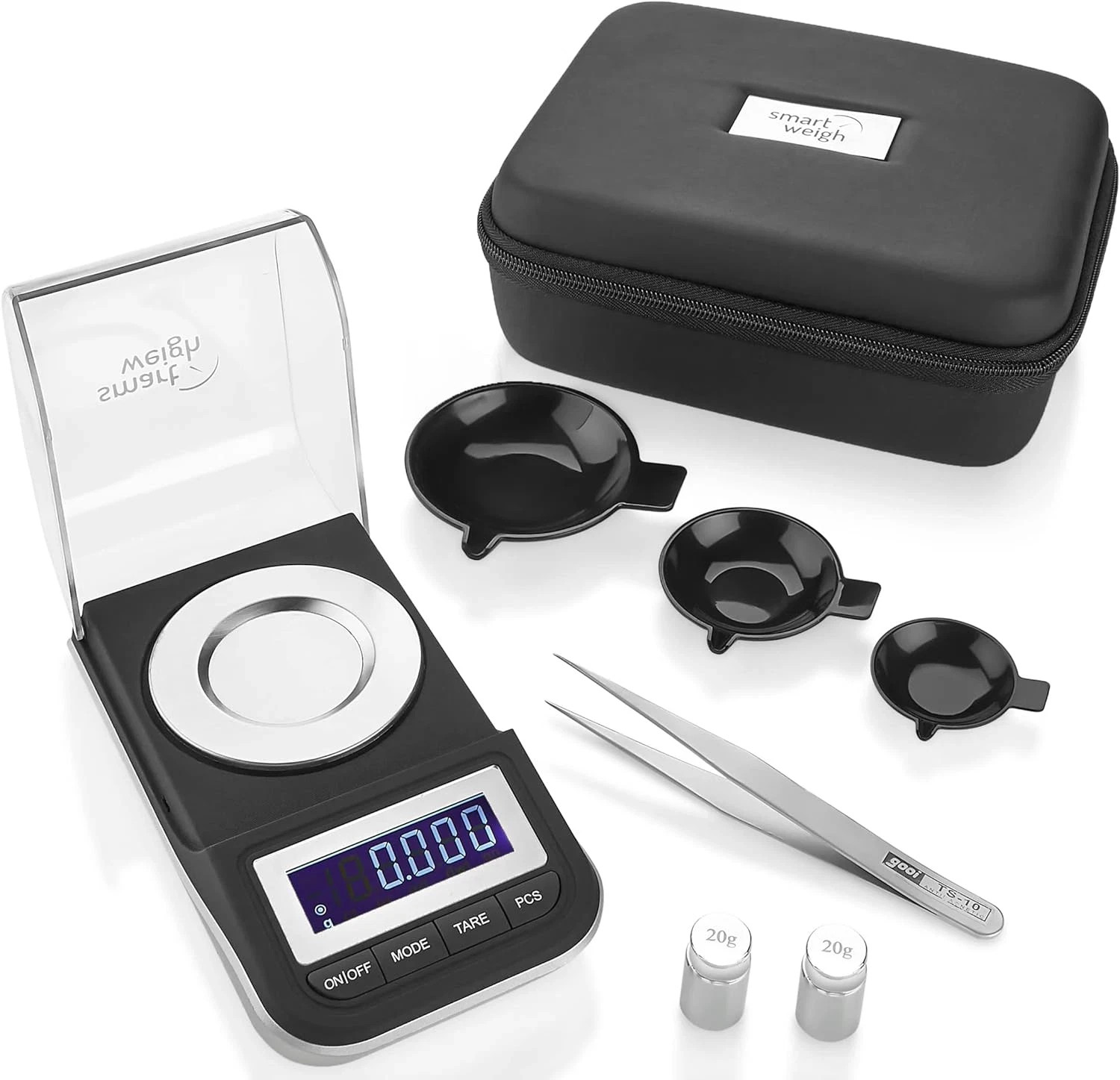 Smart Weigh 50g x 0.001g Digital Milligram Scale – Gently Used