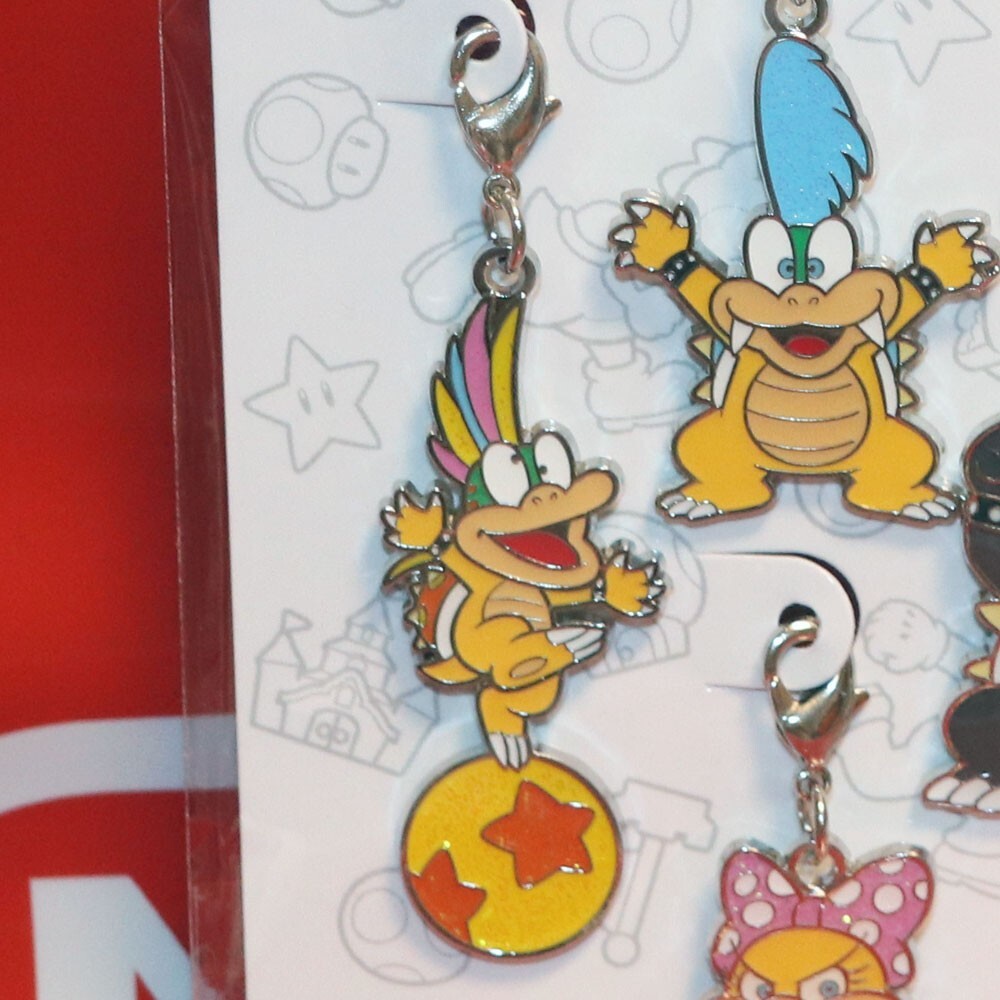 SUPER NINTENDO WORLD Koopalings Charm set of 7p Bowser Family USJ JAPAN Mario