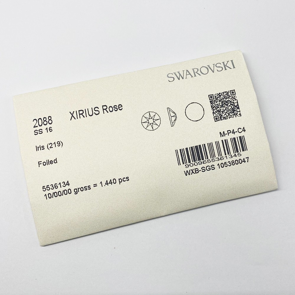 1440 Swarovski 2088 16ss Crystal Flatbacks 4mm ss16 Wholesale Factory Pack *Pick