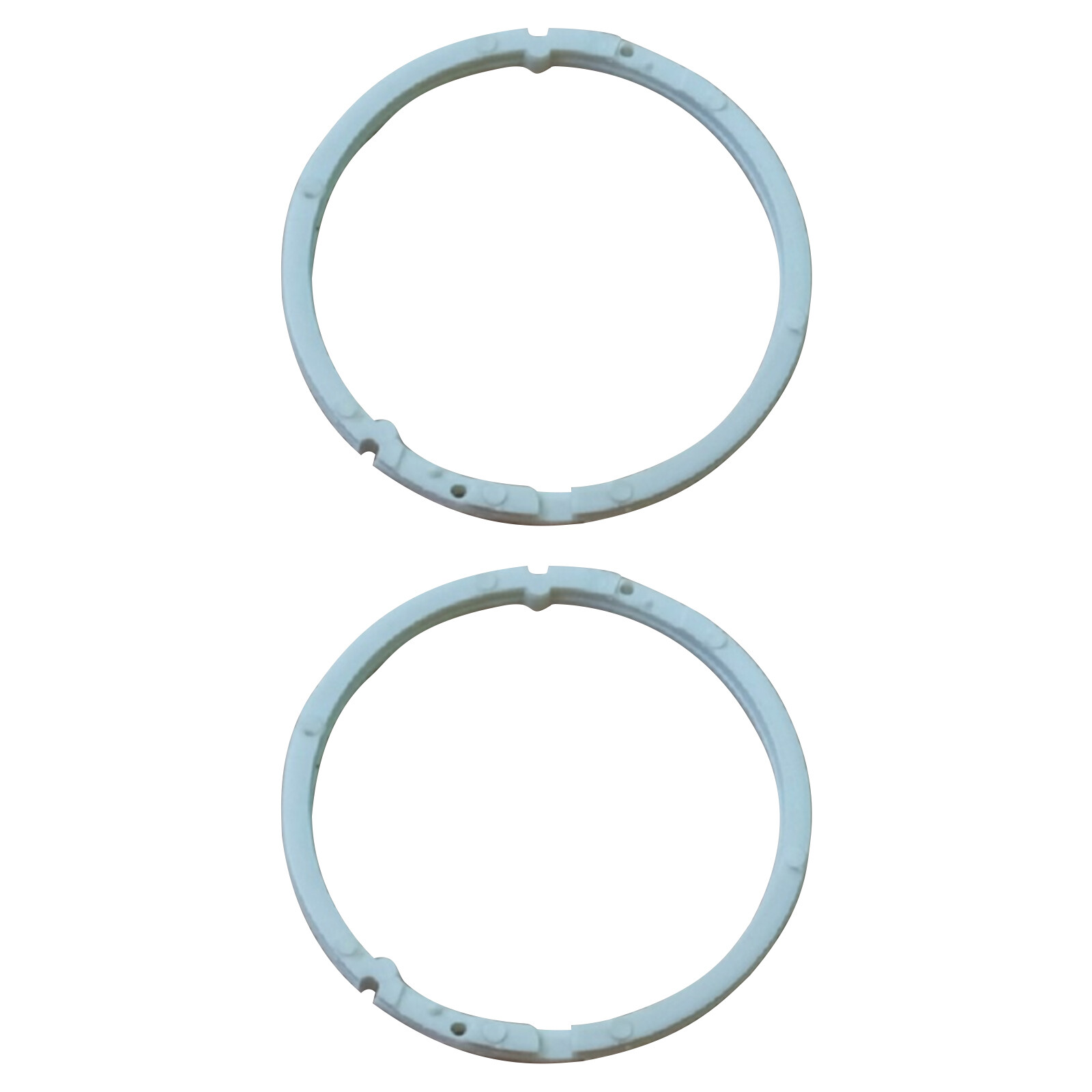 2Pcs White Generic Plastic Movement Spacer Ring For ETA 2824 2834 2836 2846