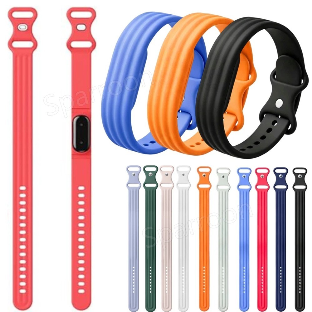 For Google Fitbit Air 2026 Replacement Silicone Nylon Loop Adjustable Band Strap