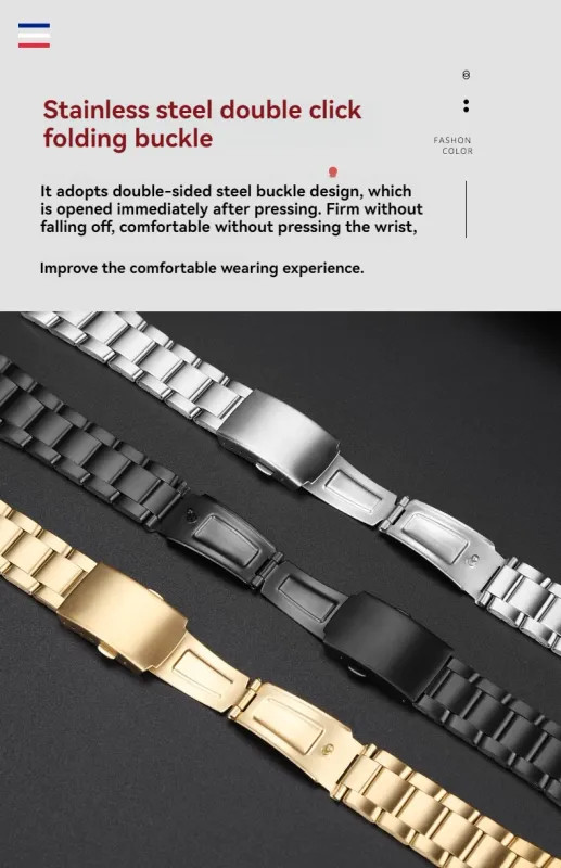Suitable for Casio Ae-1200/Ae-1300/Ae-1500 Small Square Watches with Metal