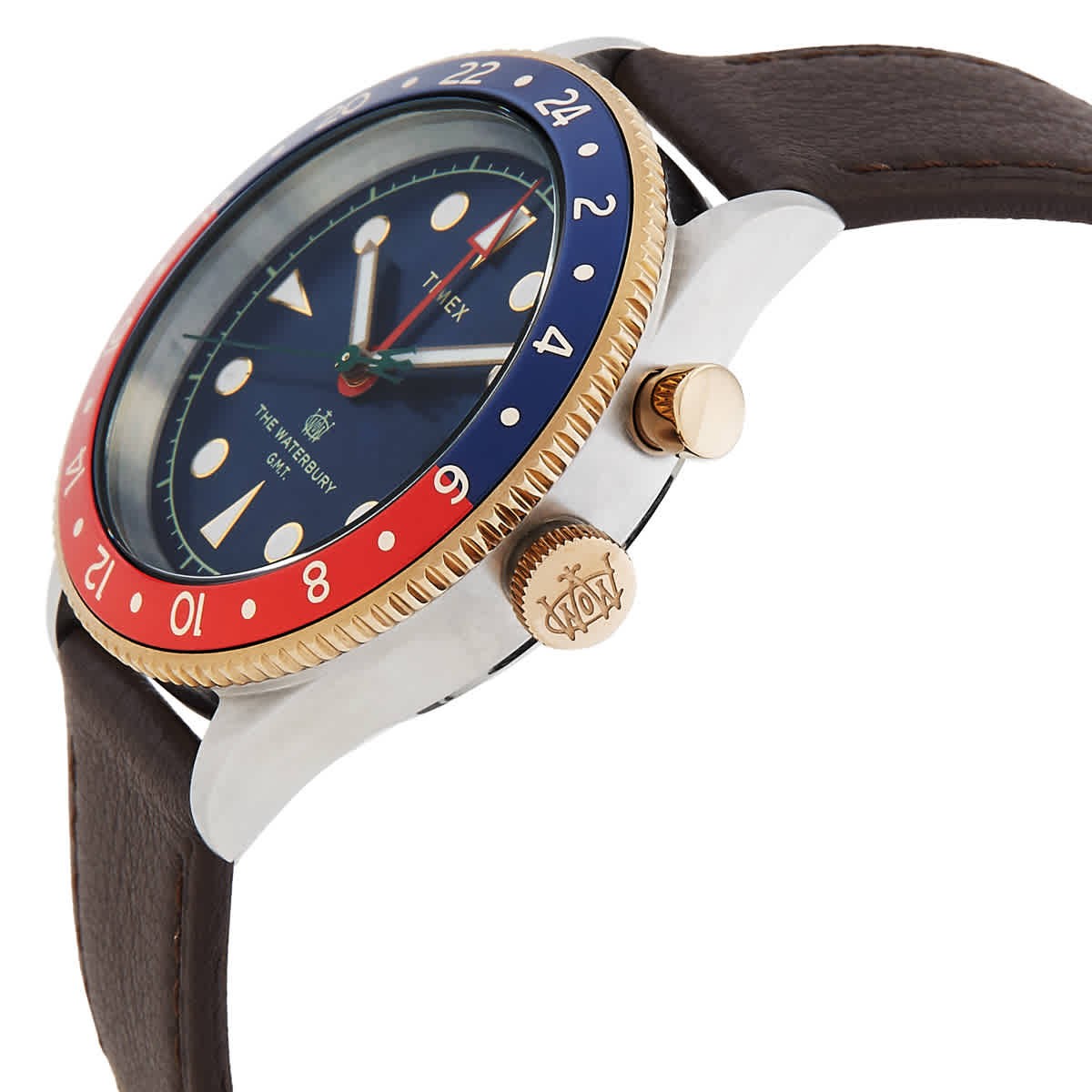 Timex Waterbury GMT Quartz Blue Dial Men’s Watch TW2U90500