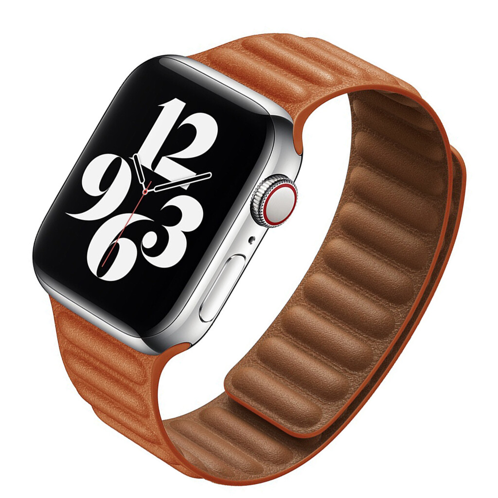 HOT For Apple Watch Leather Link Magnetic Unisex Band 45/49mm Ultra Series 8 7 6