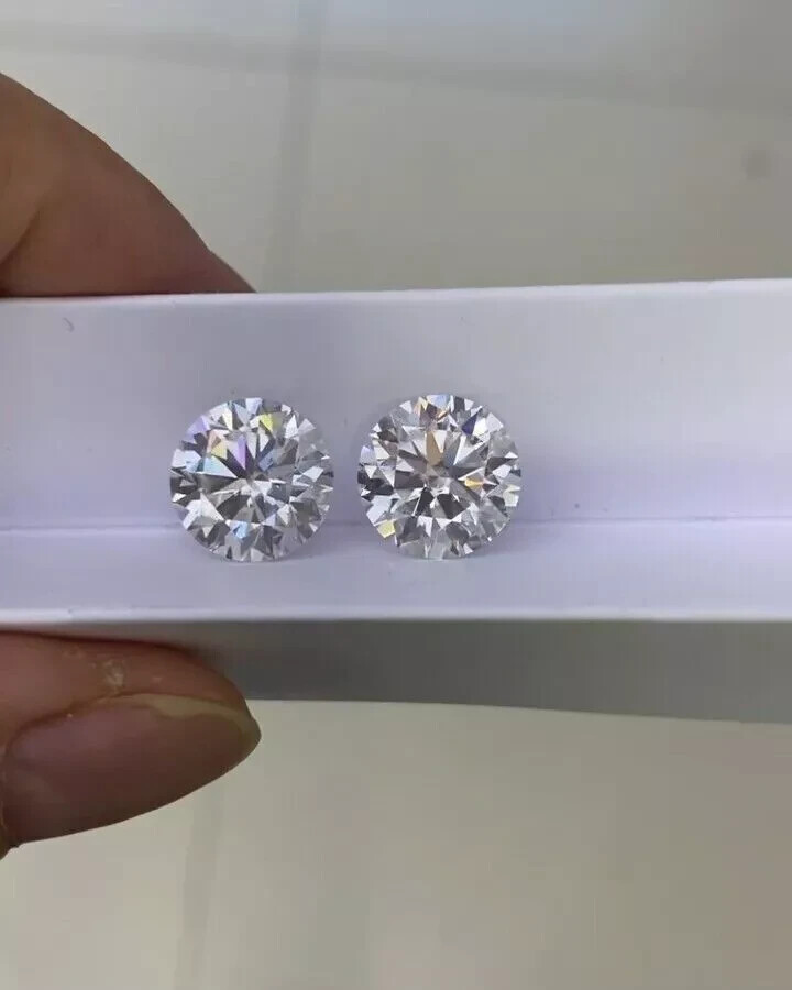 Lab-Grown 1.00Ct CVD Diamond 6.50mm Round D, Clarity FL ,Certified Loose Diamond