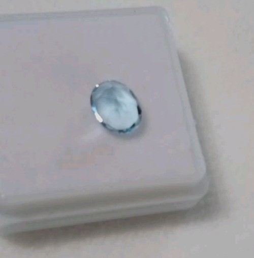 Sky Blue Topaz 1.50 ct 8x6mm Oval Natural Brazil Gemstone