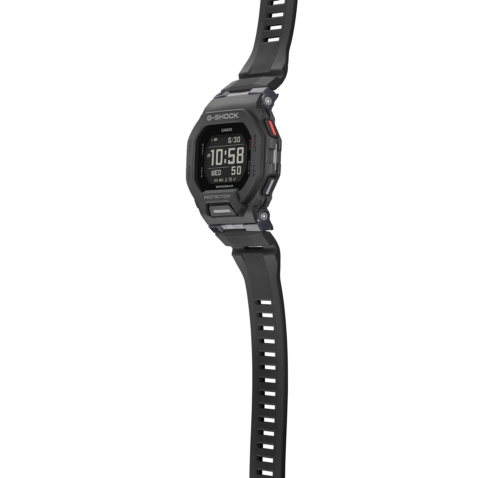 Casio GBD-200-1 Men’s G-Squad Digital Smartphone Link Quartz Watch, Black