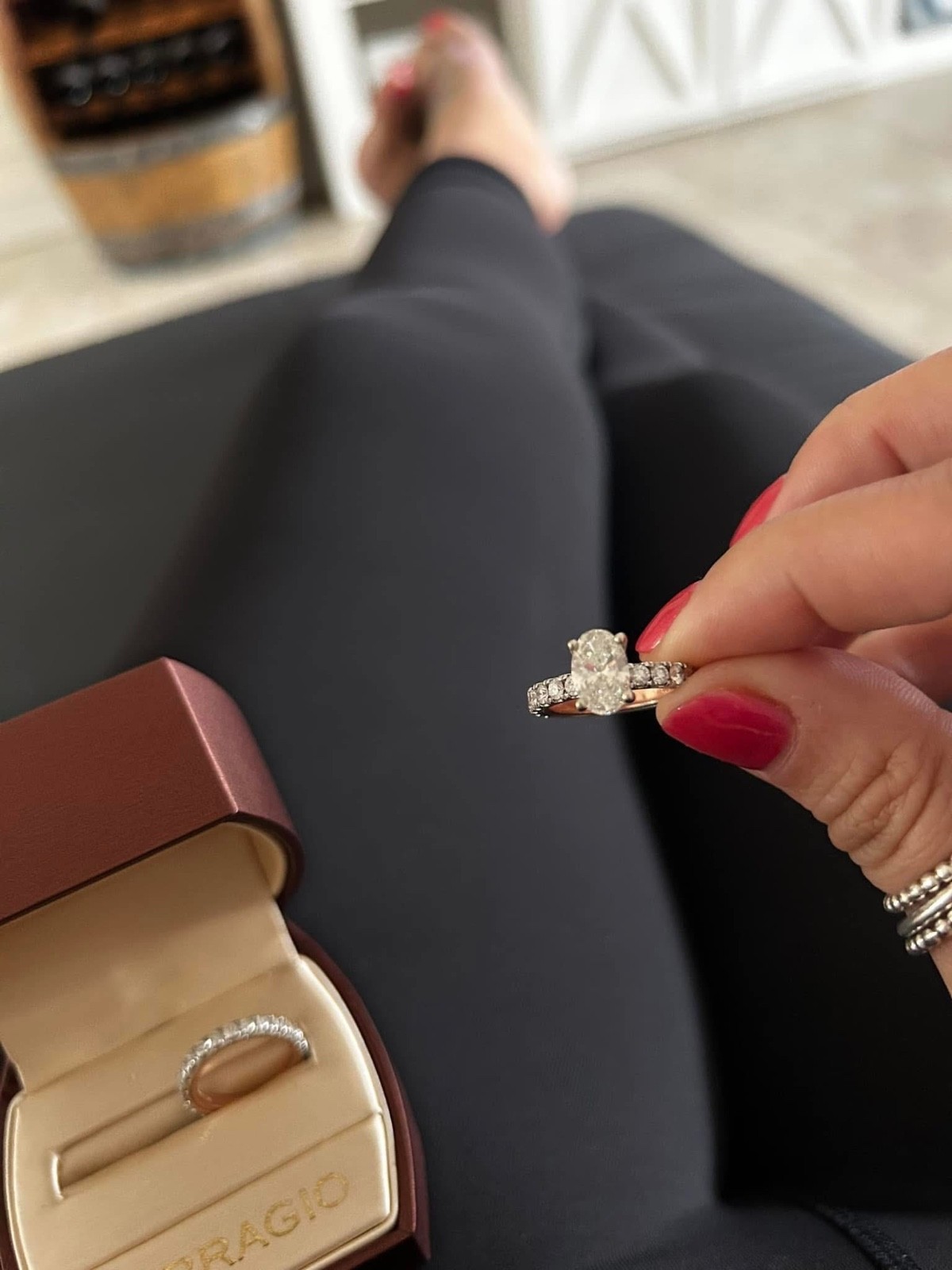 Verragio GIA certified 1.40ct Natural Oval Diamond Bridal Set- 3.65 CTW – H VS2
