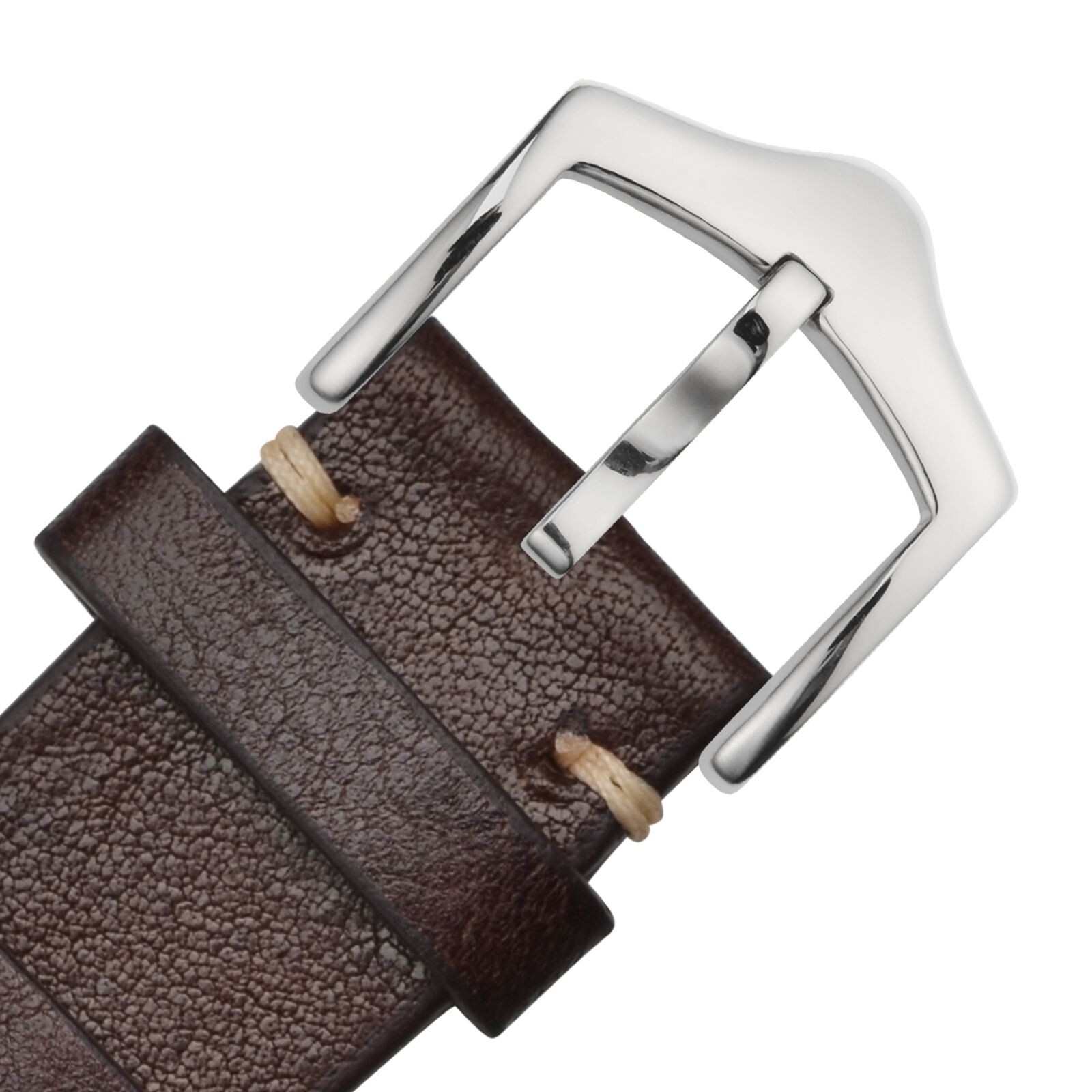 BISONSTRAP Calfskin Leather Watch Strap Quick Release 18mm 20mm 22mm Watch Band