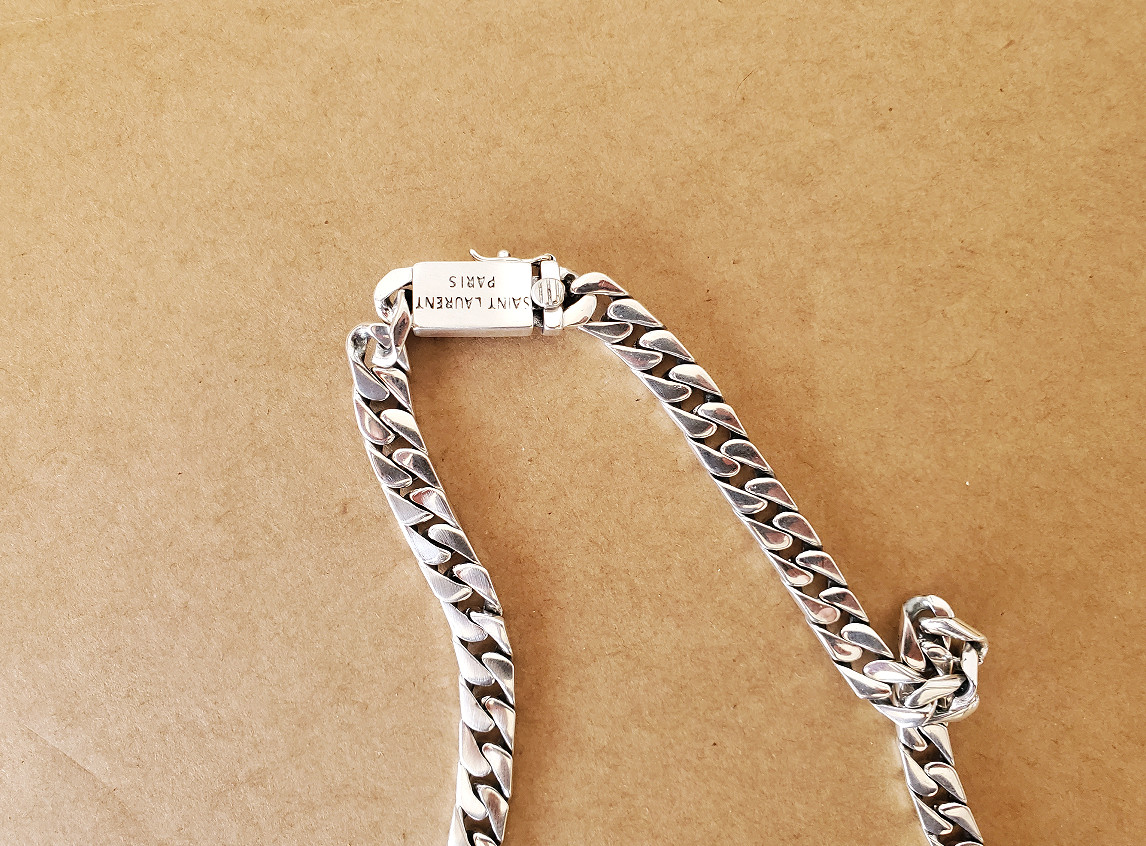 925 Sterling Silver Cuban Chain Necklace 8MM 60CM