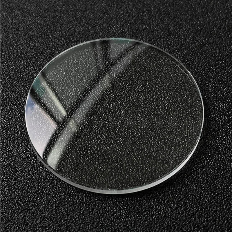 Double Dome 2.0mm Round Watch Crystal 26mm-45mm Replacement Mineral Watch Glass