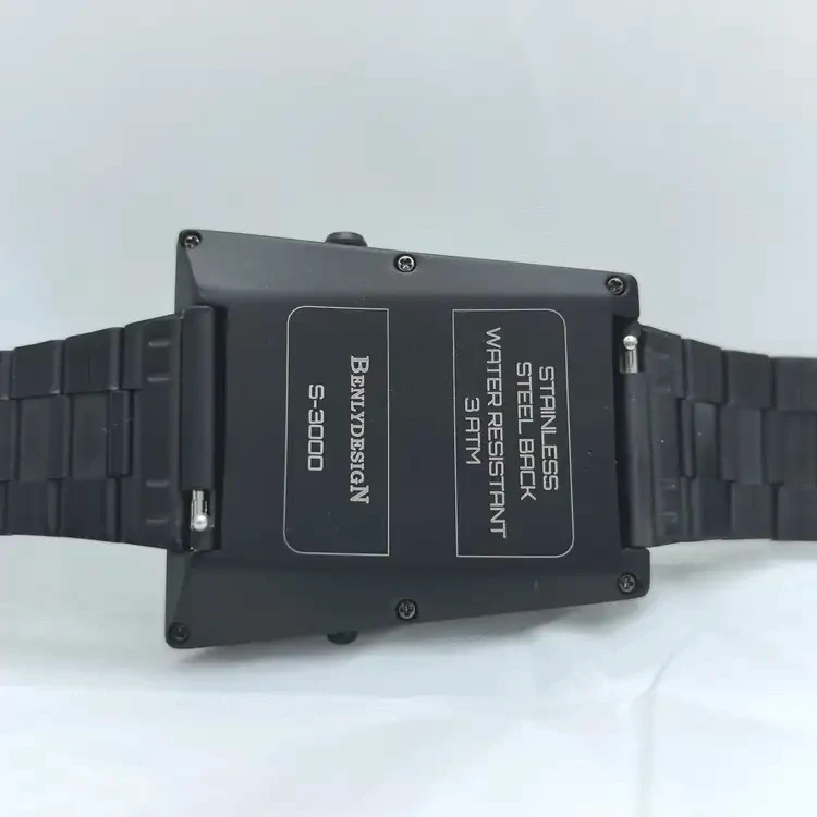 【NEW】benlydesign S3000, OLED, Men Digital Watches, Back to 1970s, gift for men