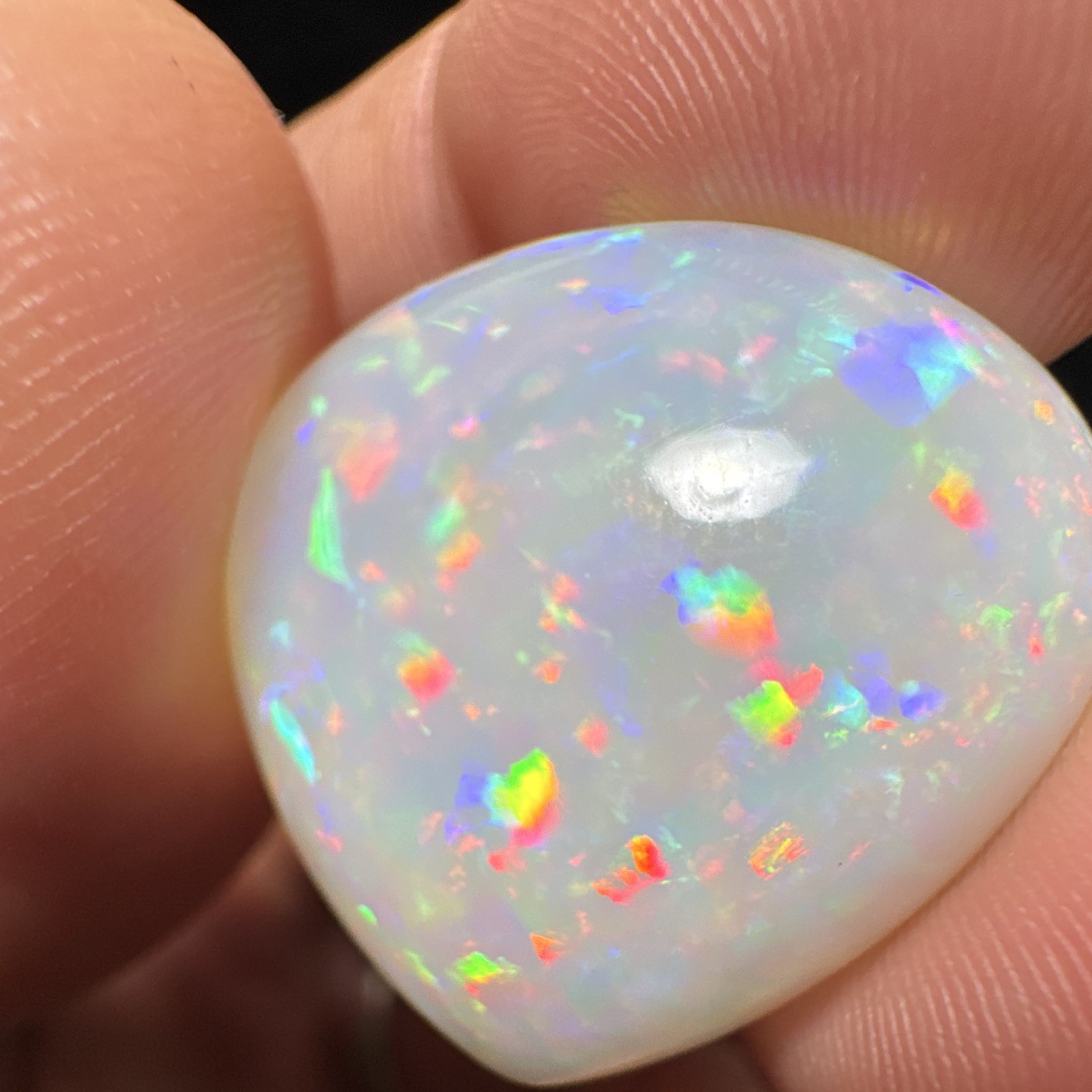 Ethiopian Opal Cabochon Loose Gemstone 34.25ct