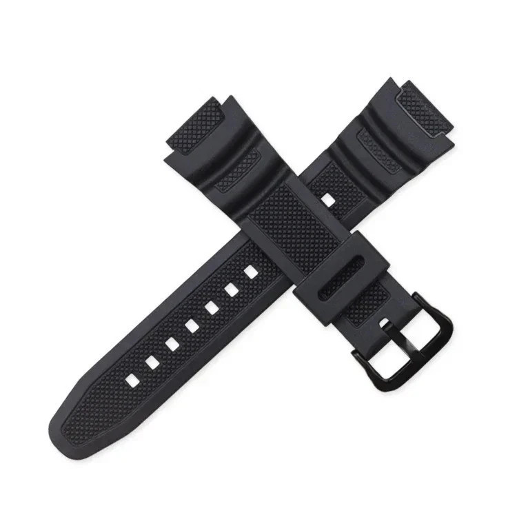 18mm Rubber Watch Band Strap for Casio AE1200 AE1300 AE1000 W219