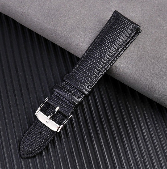 For Movado 0607122/606088 quality lizard Grain genuine leather watch strap 15 21