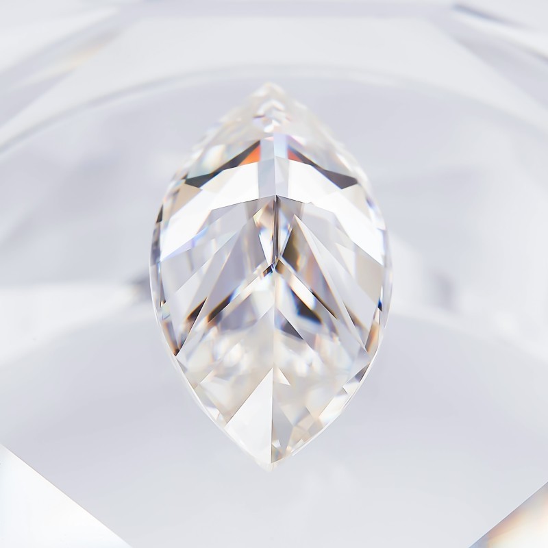 US Hot Sale 1-8pcs Marquise Cut 0.1-5ct Moissanite Loose D Color VVS1 GRA