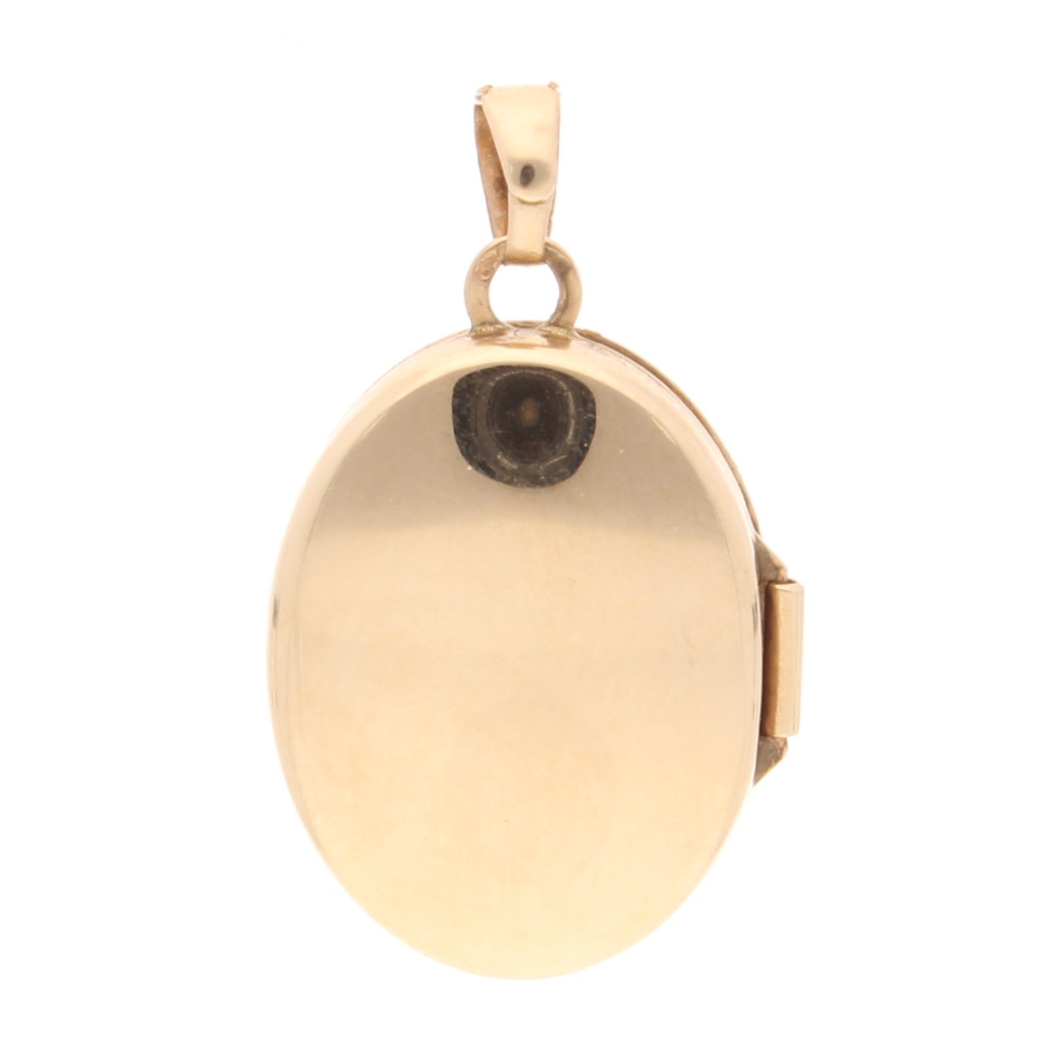 9Carat Yellow Gold Patterned Locket (13.5x17mm)