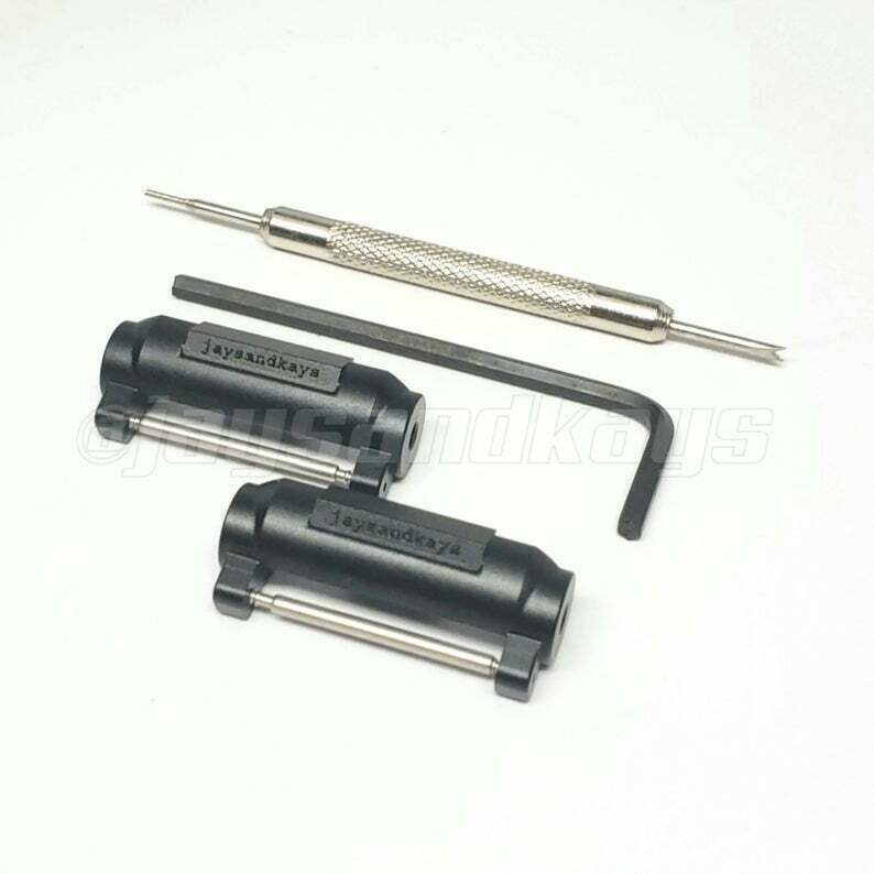 JaysAndKays® Metal Adapters for Casio GShock GPRB1000 Rangeman GPR-B1000