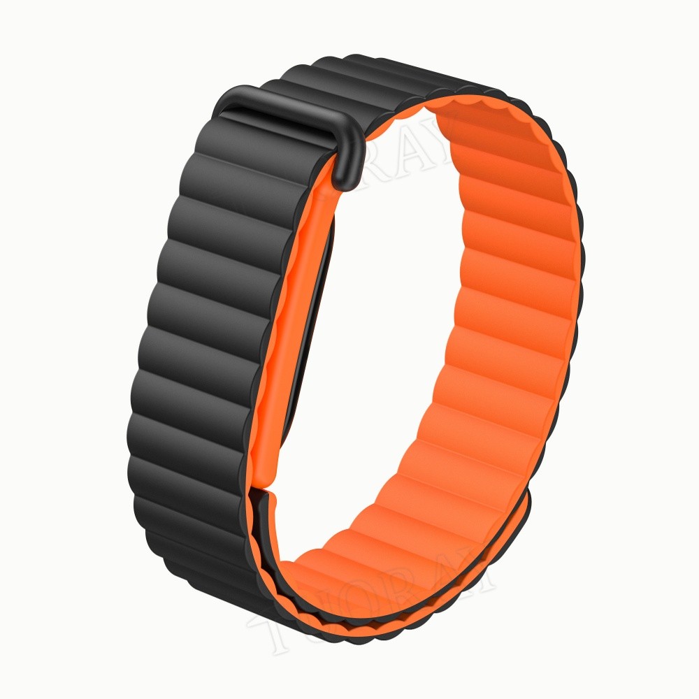 For Google Fitbit Air 2026 Magnetic Silicone Adjustable Sports Loop Band Strap