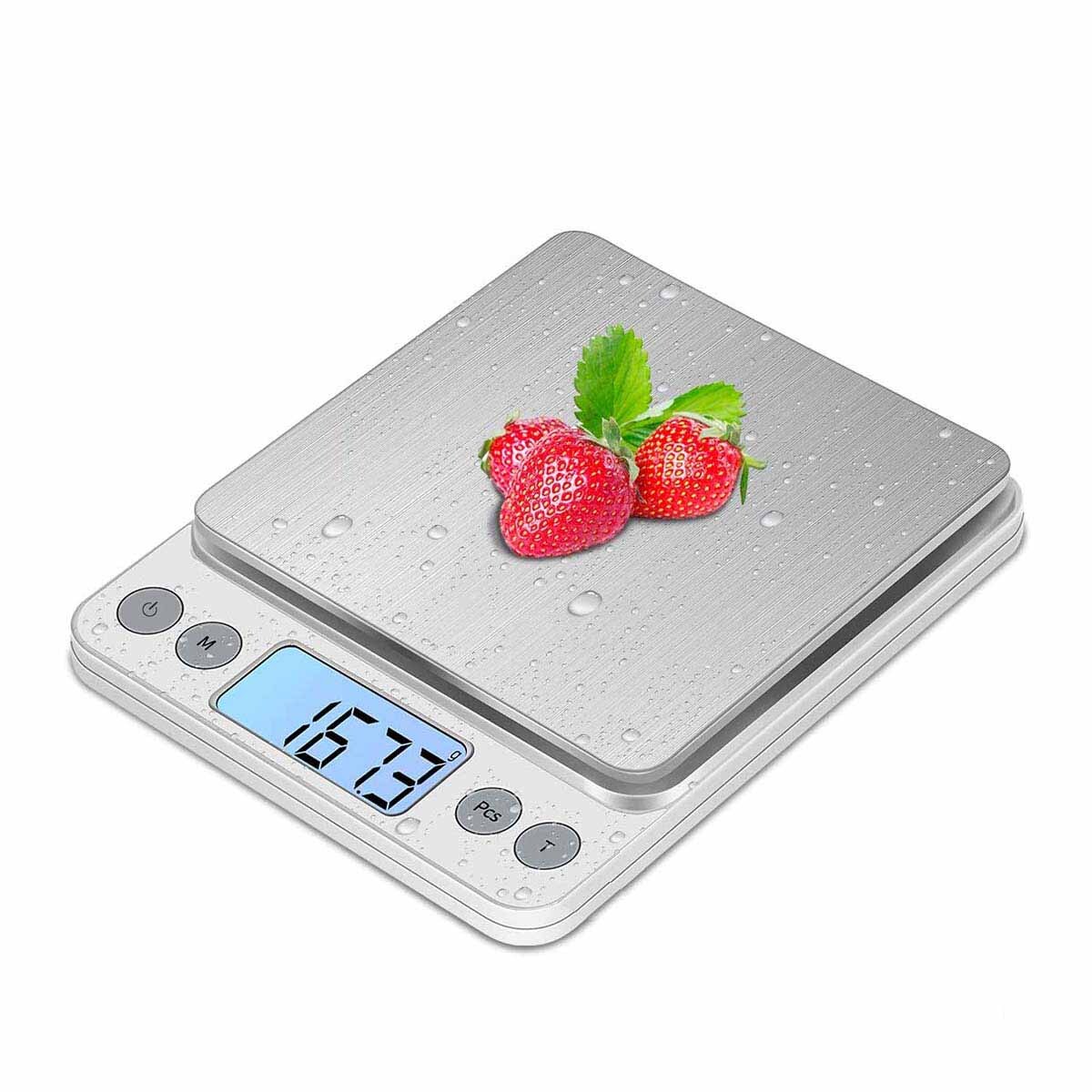 3000g x 0.1g Gram Pocket Digital Scale Jewelry Gold Silver Coin Kitchen Weighing