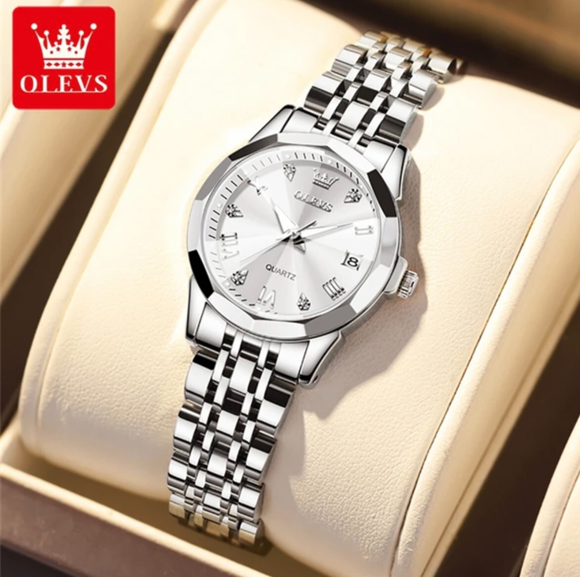 Woman’s Watch, Olevs, Brand New with White box. Choose Your Color.
