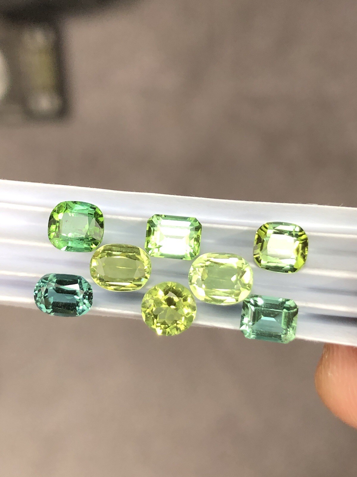 4 Carat Natural Multi Color Tourmaline – Faceted Afghanistan Tourmaline
