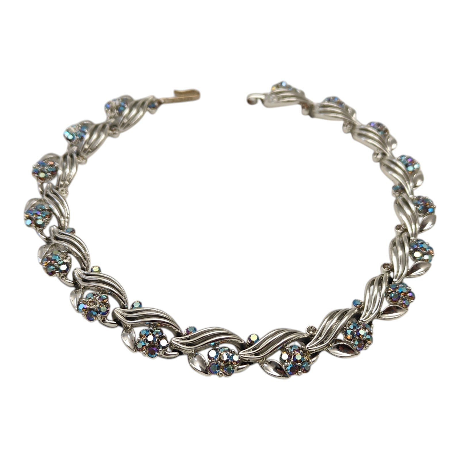 Lisner Rhinestone Special Occasion Necklace Missing Rhinestones