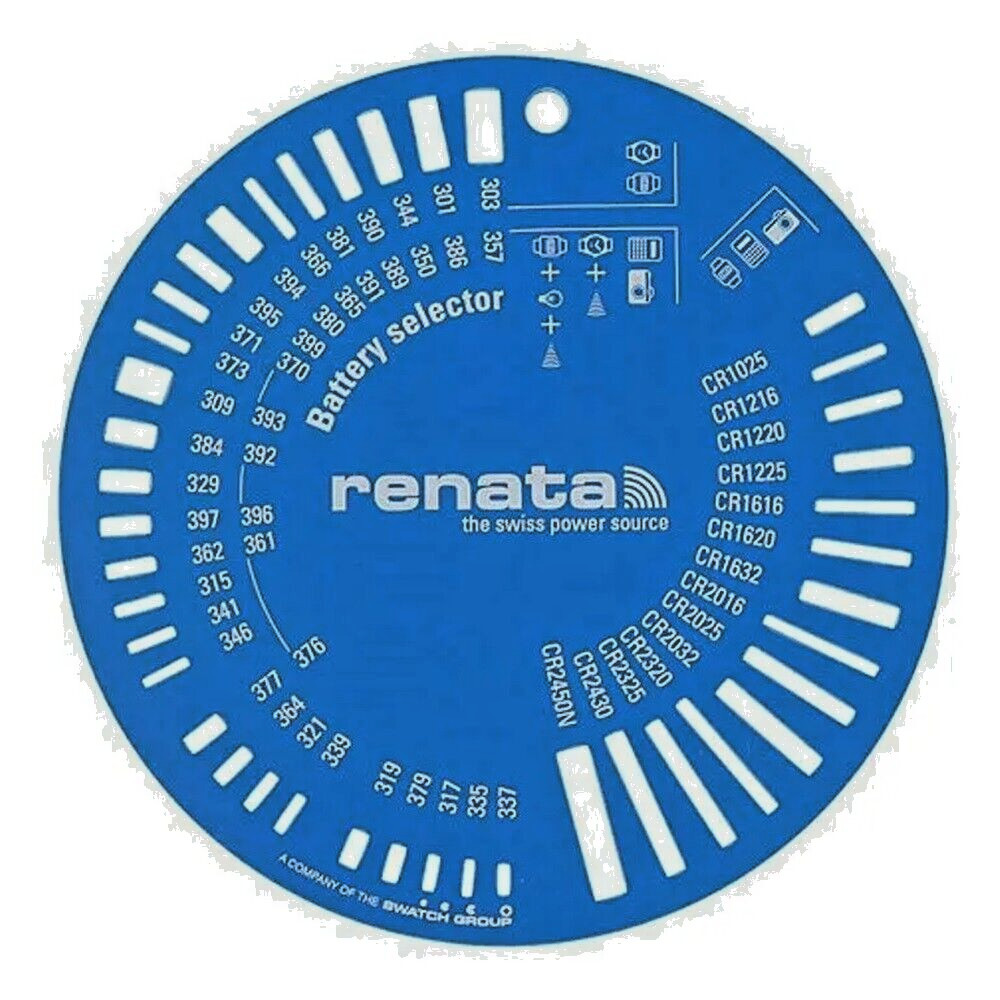 500 Renata 364 SR621SW1.55V Silver Oxide Watch Batteries -!!FREE BATTERY SIZER!!