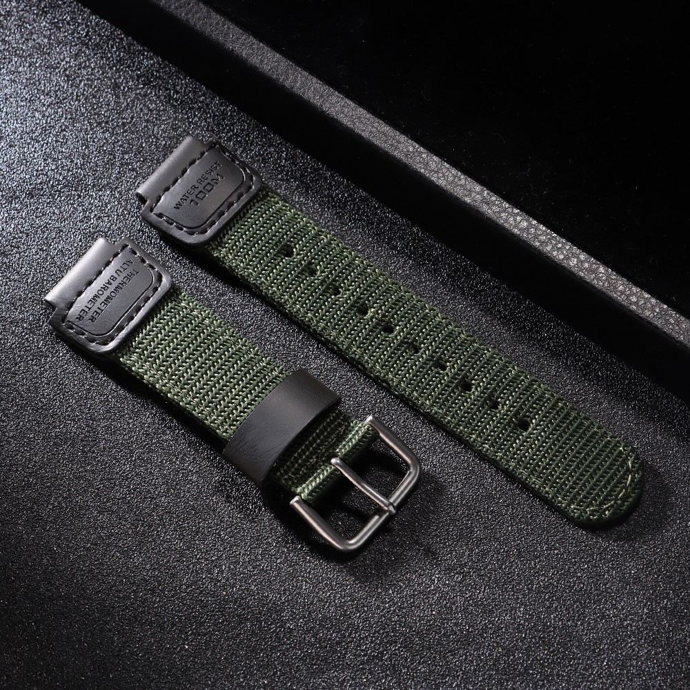 For Casio Nylon Watch Strap 18mm Band for F91W W800H F84 SGW400 AE1200 AE1300