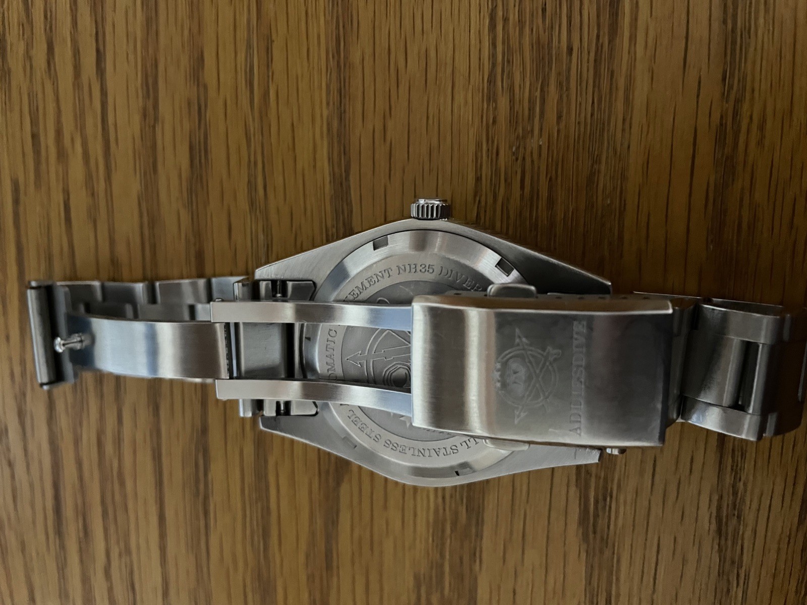 Addiesdive 39mm Automatic Watch Diver’s 100M NH35 (AD2038) Pre-Owned USA SELLER