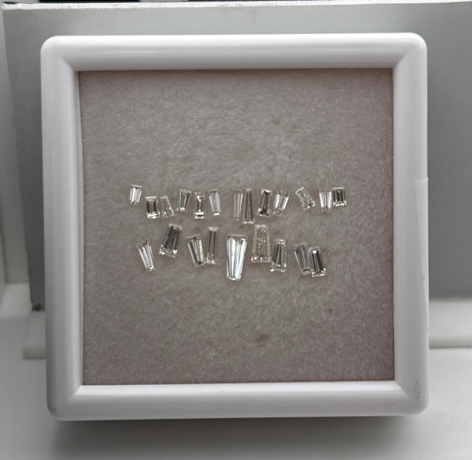 Lot Tapered Baguette Diamonds Natural Untreated Earth Mined H-J VVS1-SI1 1.80ct