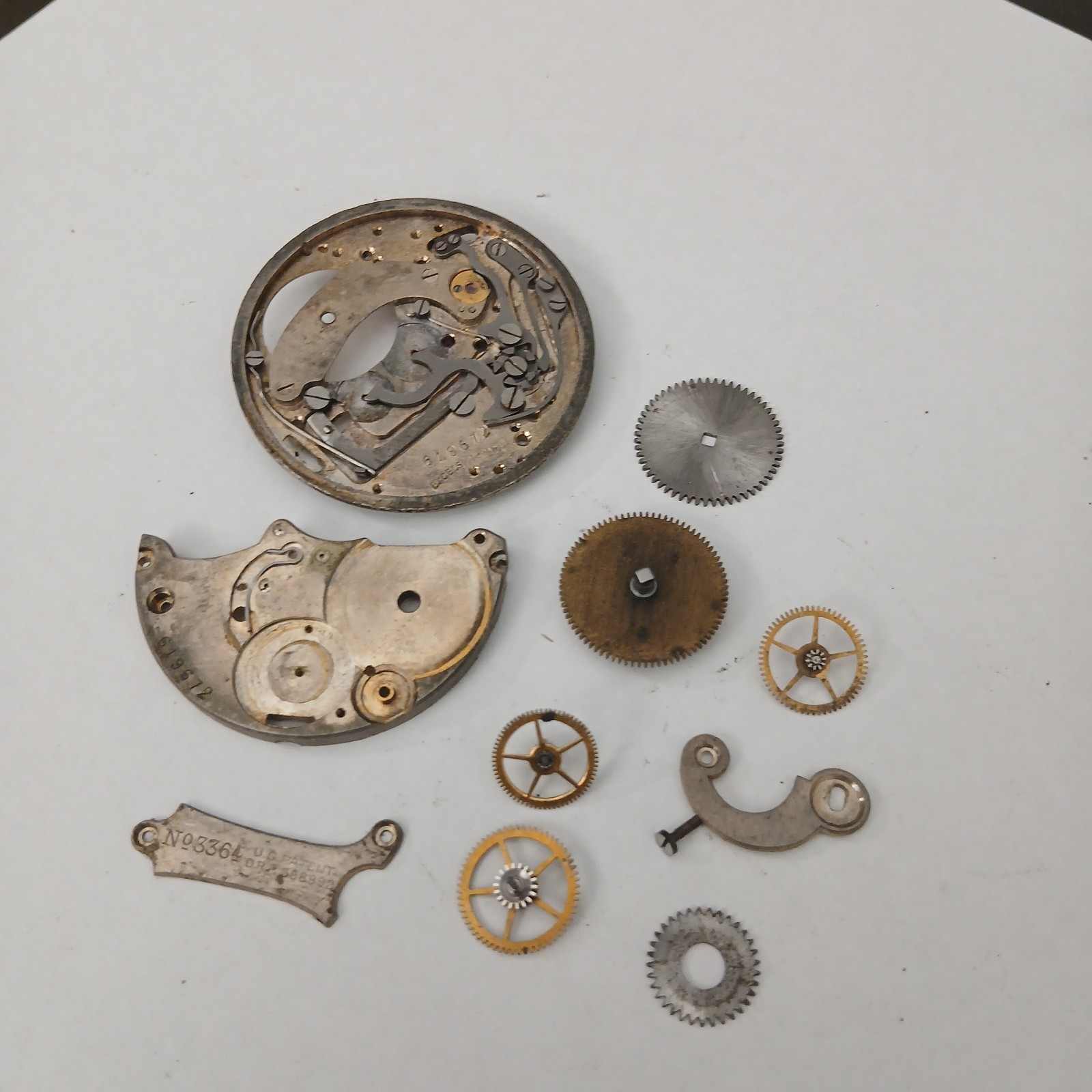 Rare Vtg EXCELSIOR PARK Chrono Pocket Watch — Movement For Parts