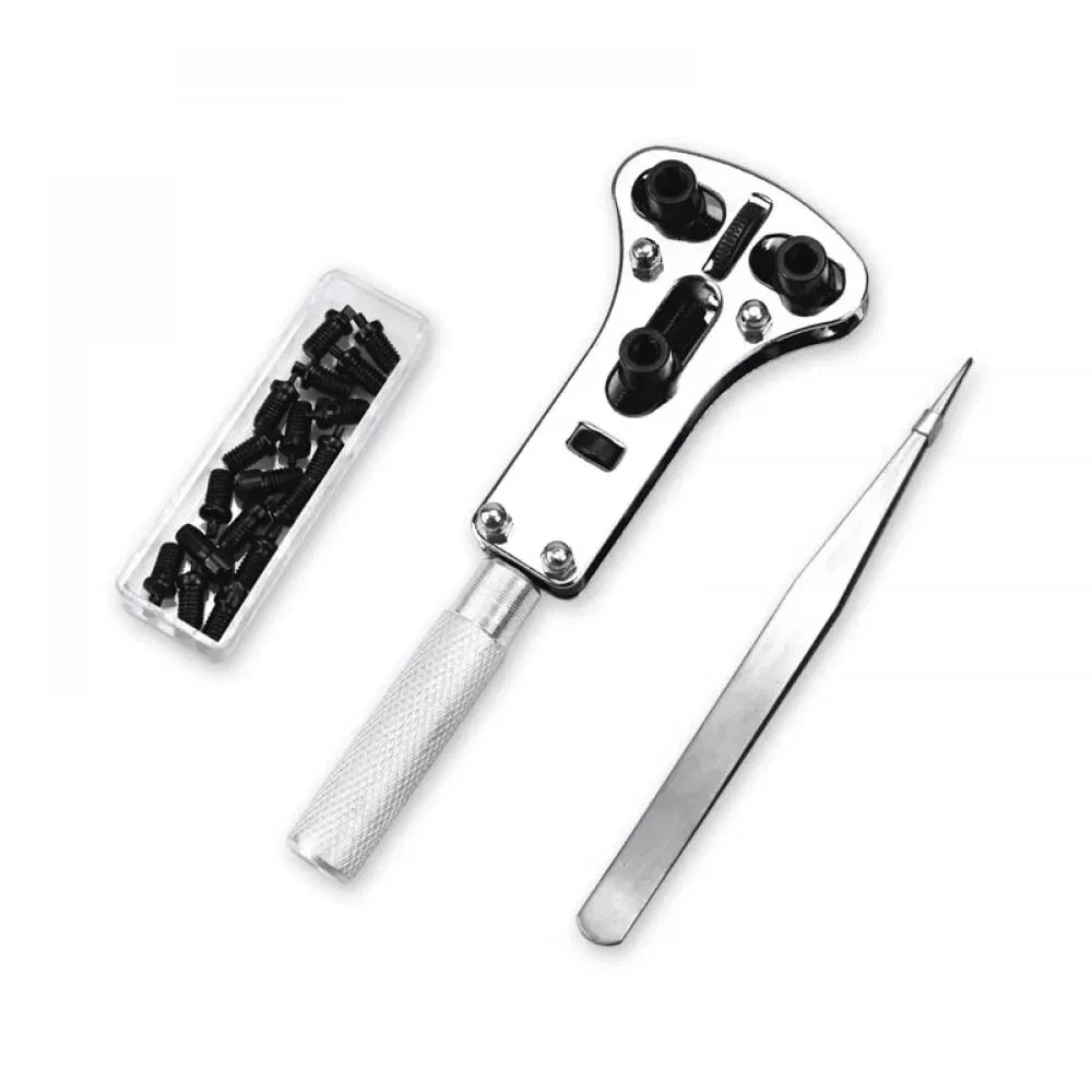 147Pcs Watch Repair Back Case Pin Link Spring Strap Remover Opener Tool Kit Set
