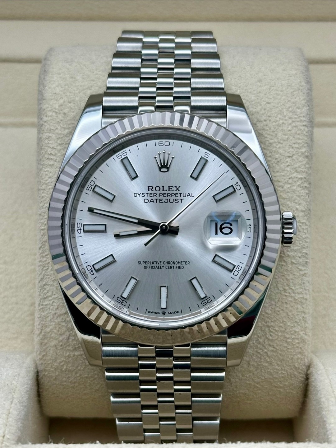 Rolex 126334 Silver 41mm