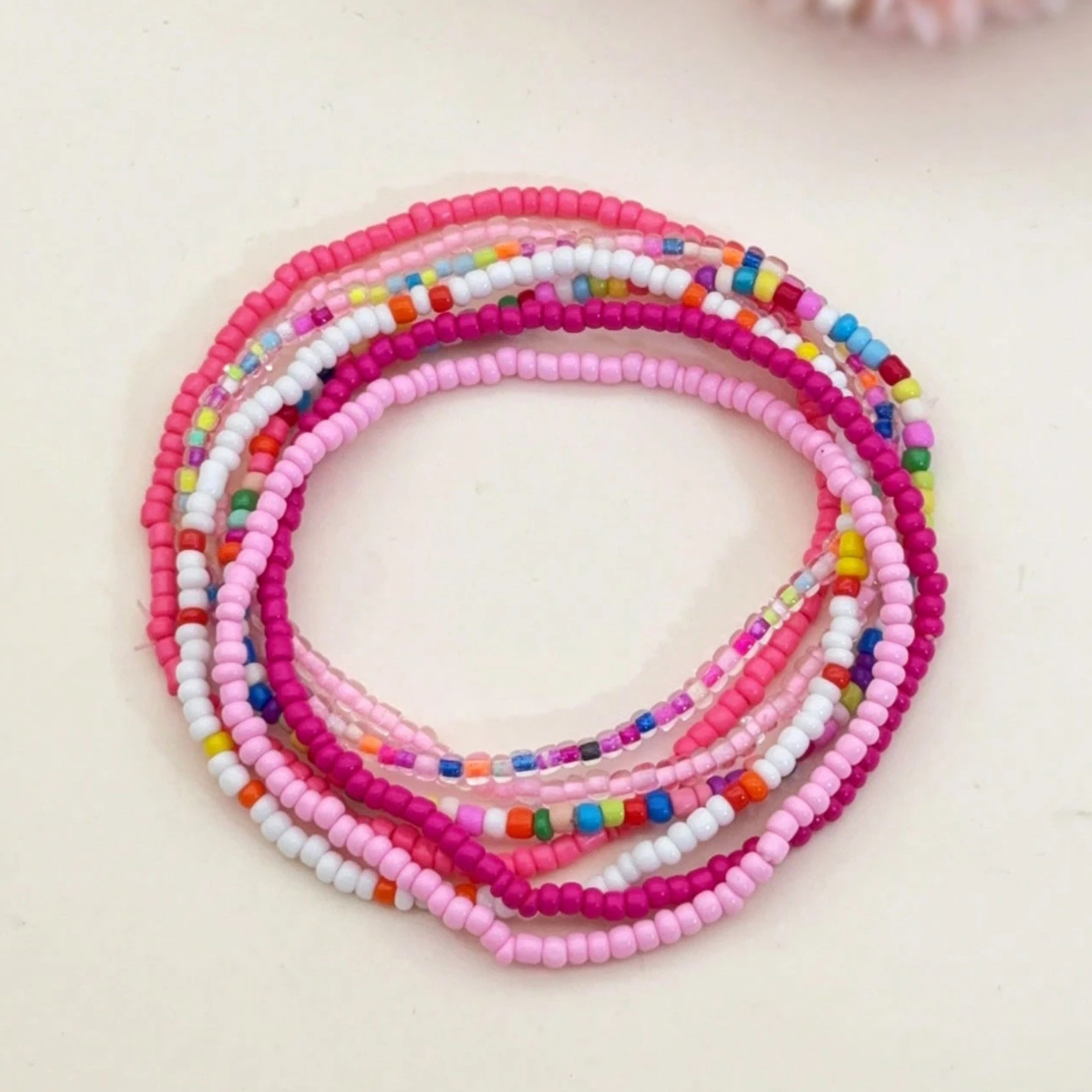 Boho Handmade Beaded Anklet Bracelet Adjustable Beach Summer Anklet for Women US