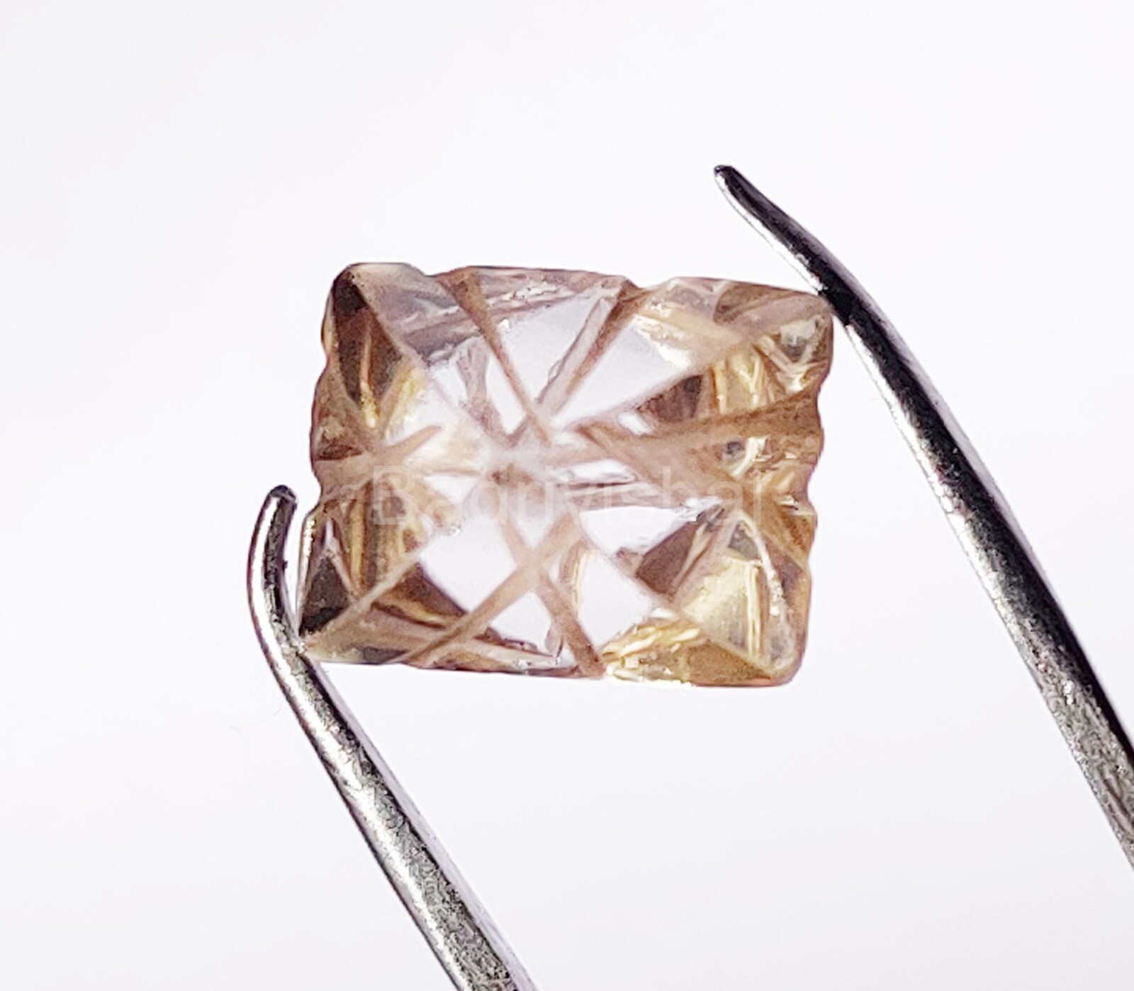 Raw Diamond 4.01Ct D-Color Certified Colorless CVD Loose Gemstone FL-Clarity EKU