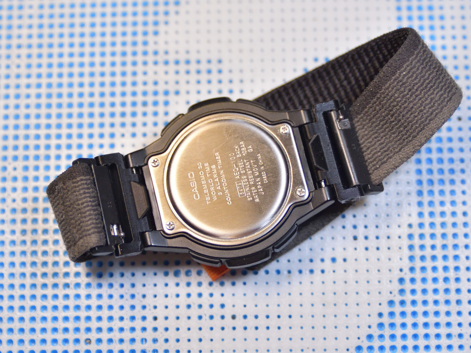 Watch Adapter for Watch Band or Strap Compartible with Casio AEQ-100W