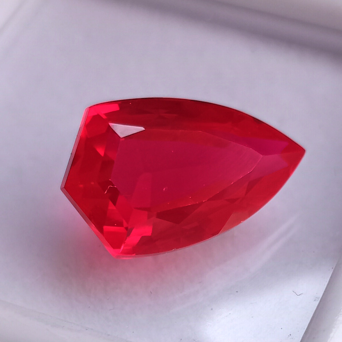 Natural Fancy Cut Blood Pigeon Red Ruby 11.80 Ct Certified Loose Gemstone