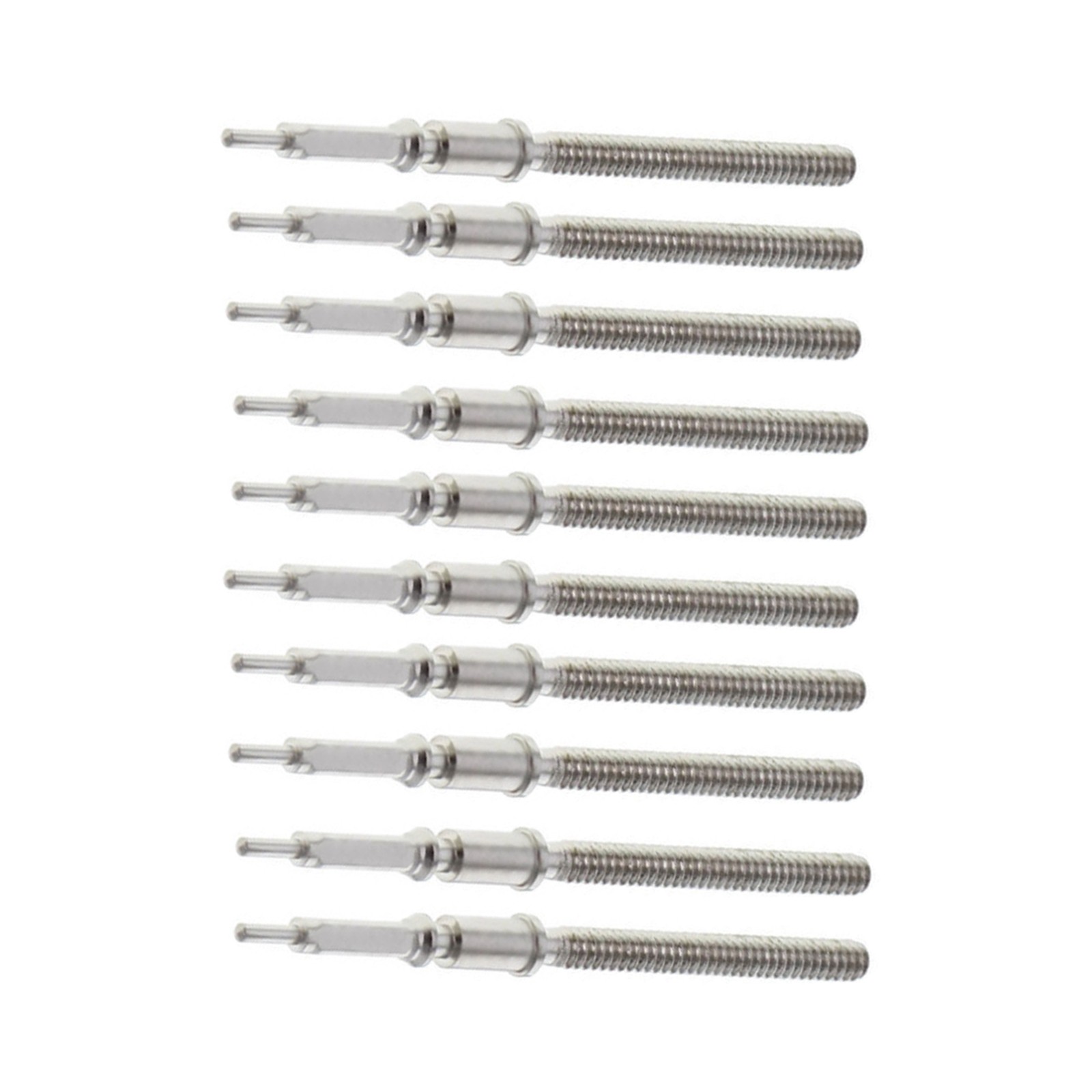 10Pcs Repair Watch Winding Stem Part For ETA 2824-2 2834-2 2836-2 Watch Movement