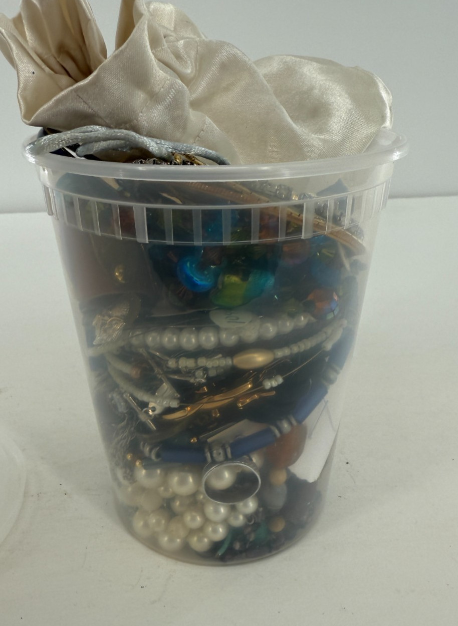 Mystery Jewelry Jar 32oz “Under the Sea” Theme Mermaid Ocean Coastal Lot