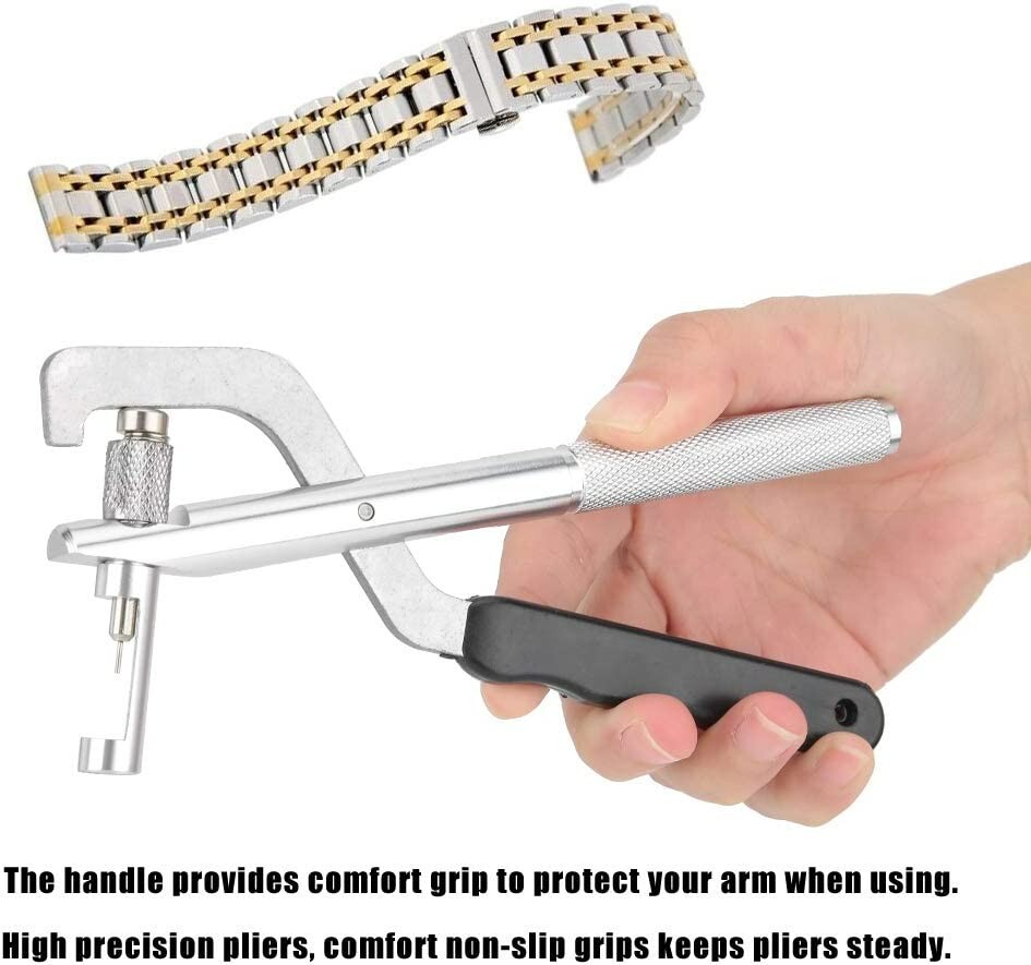 Watch Band Remover Re-Sizing Strap Link Pin Repair Plier 0.8 mm Tool Kit