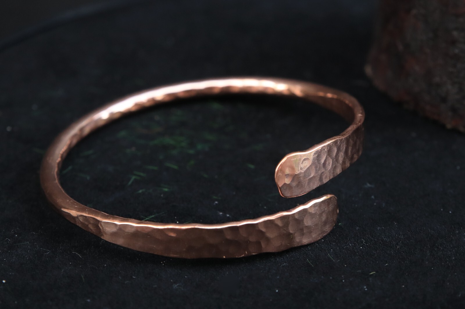 Copper Cuff Bracelet Handmade Jewelry Bangle For Gift And Arthritis