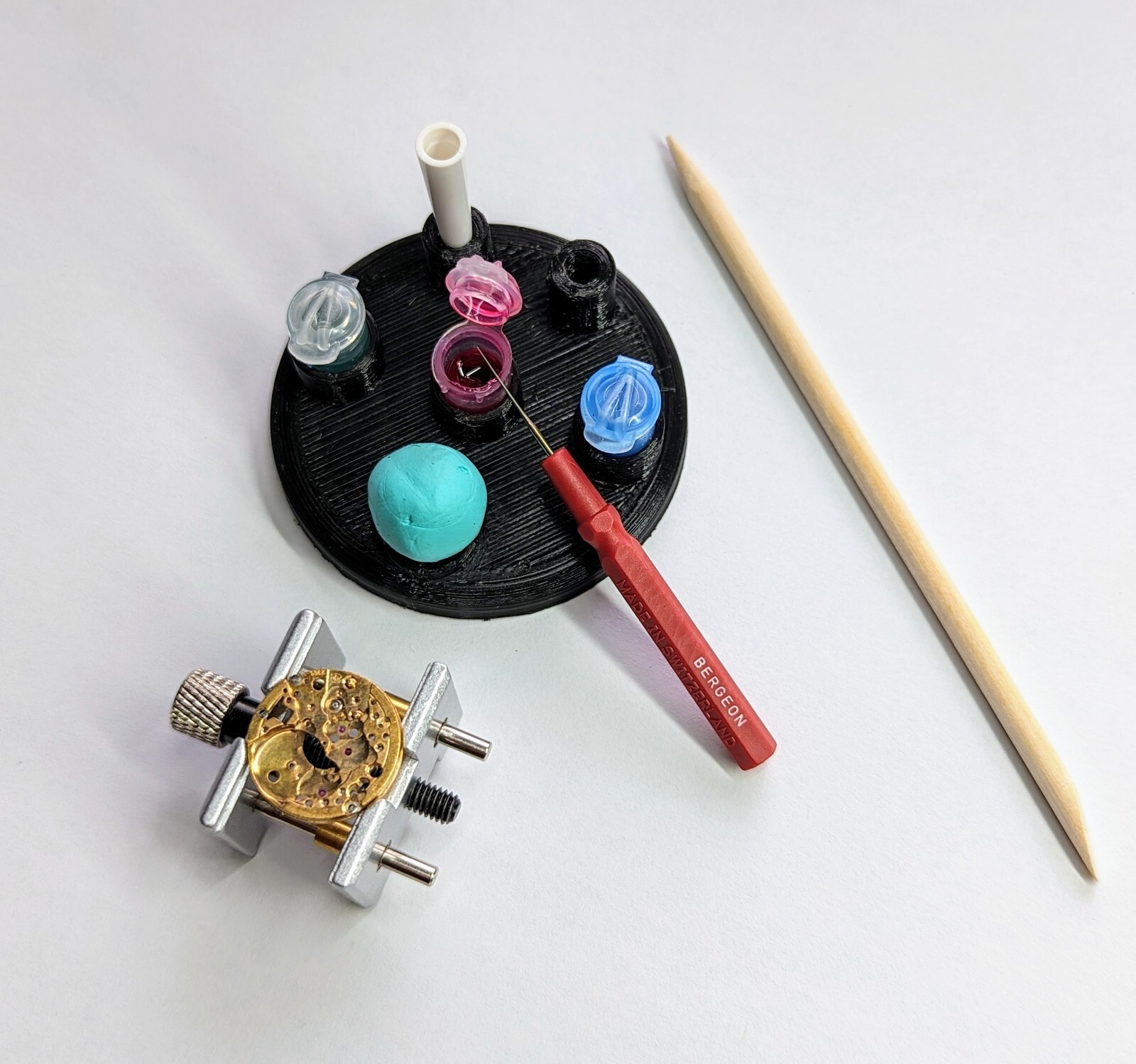 Complete Starter Watch Oiling Kit – Moebius Oils And Bergeon Oiler