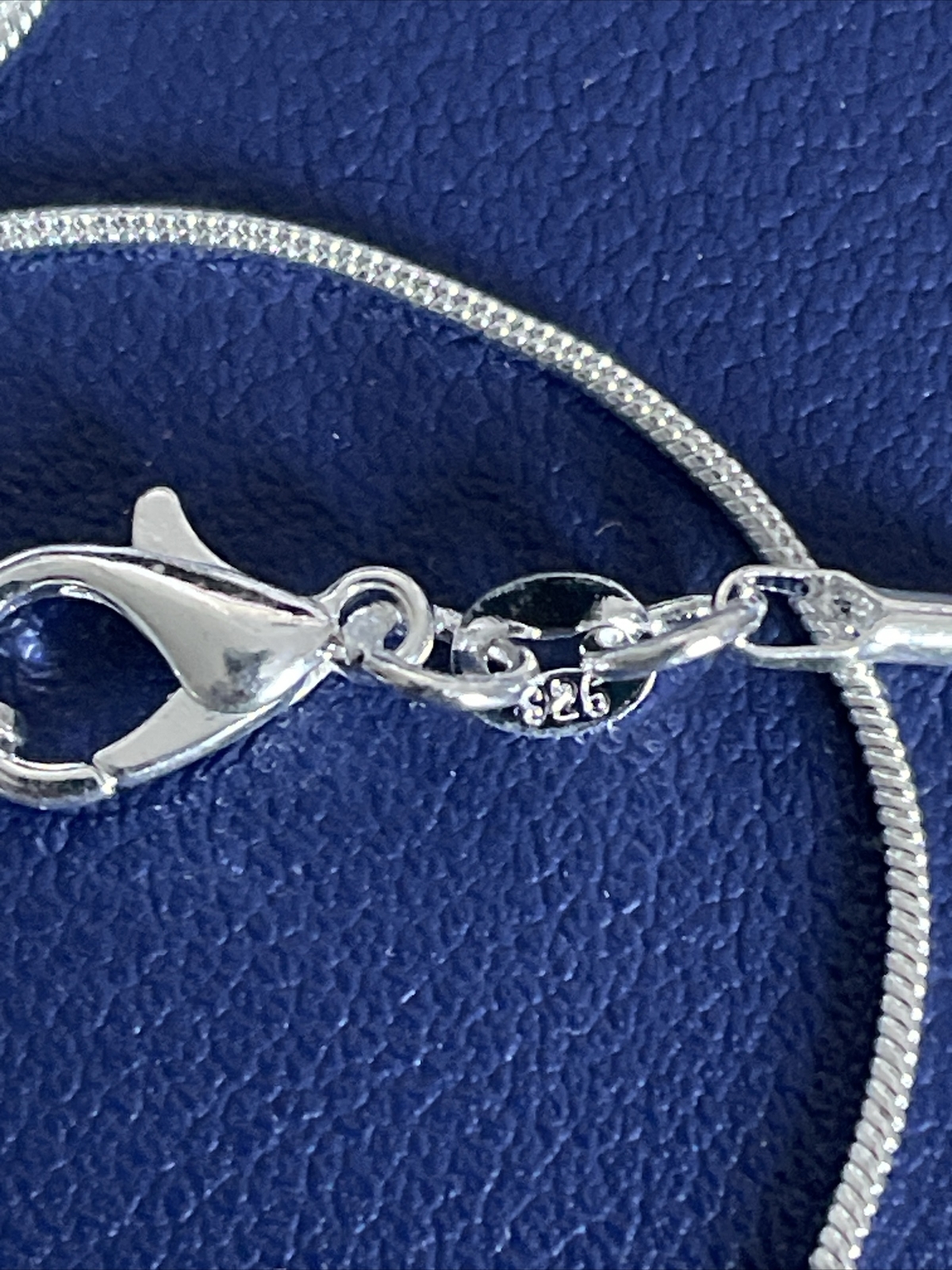 1mm Thick 22 Inch 55 cm Long 925 Sterling Silver Snake Chain Necklace Unisex