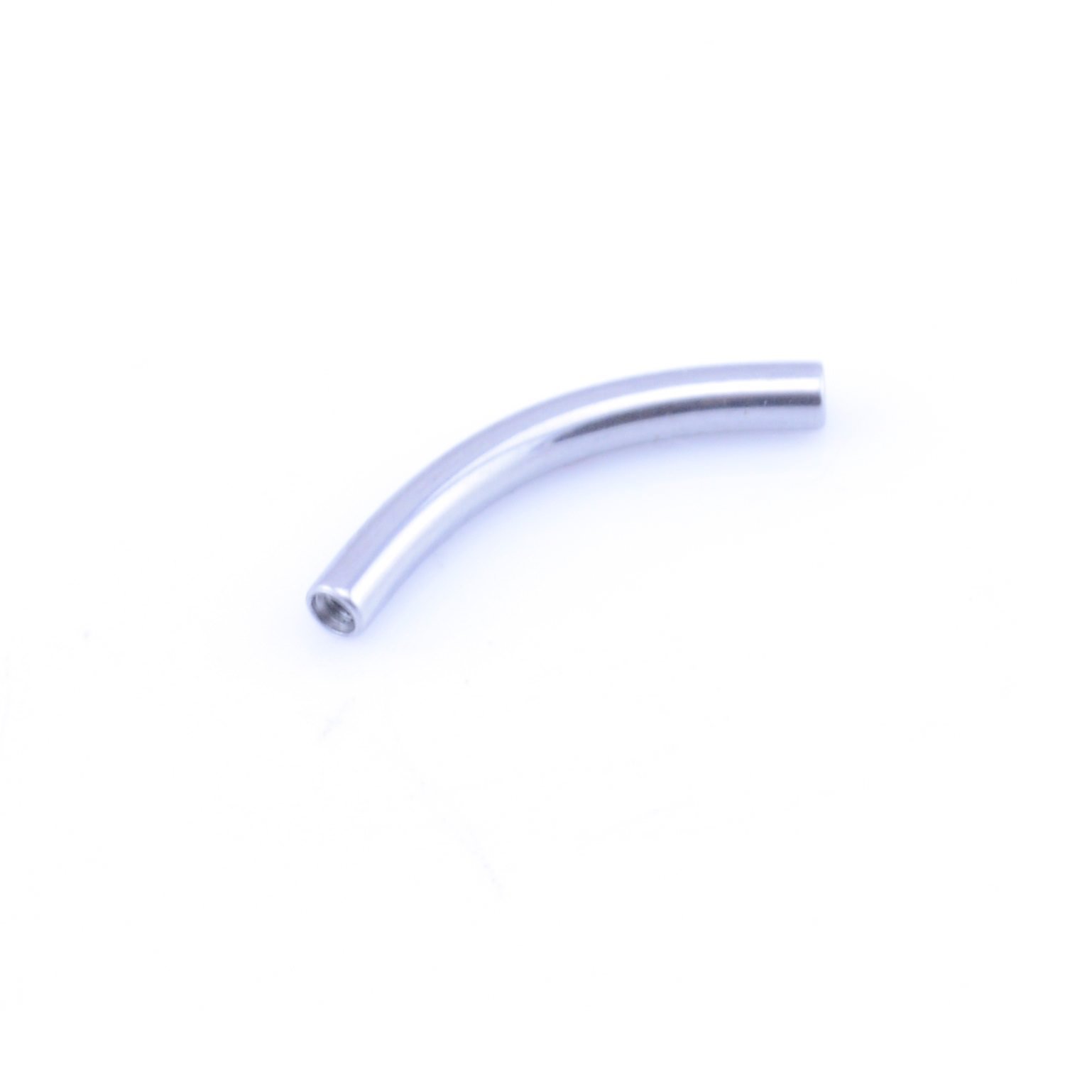 Steel Internally Threaded Curved Barbell Banana Bar Blank