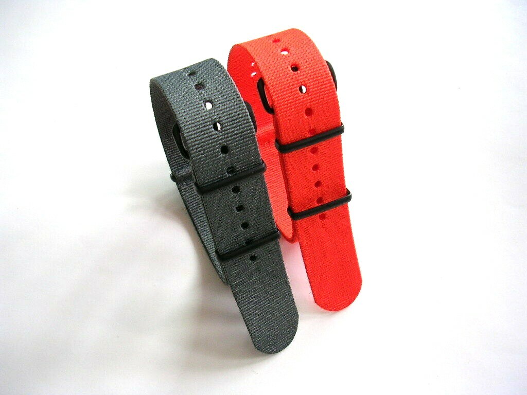 NATO G10 PVD nylon Military Army Diver watchband RAF strap Bond stitch IW SUISSE