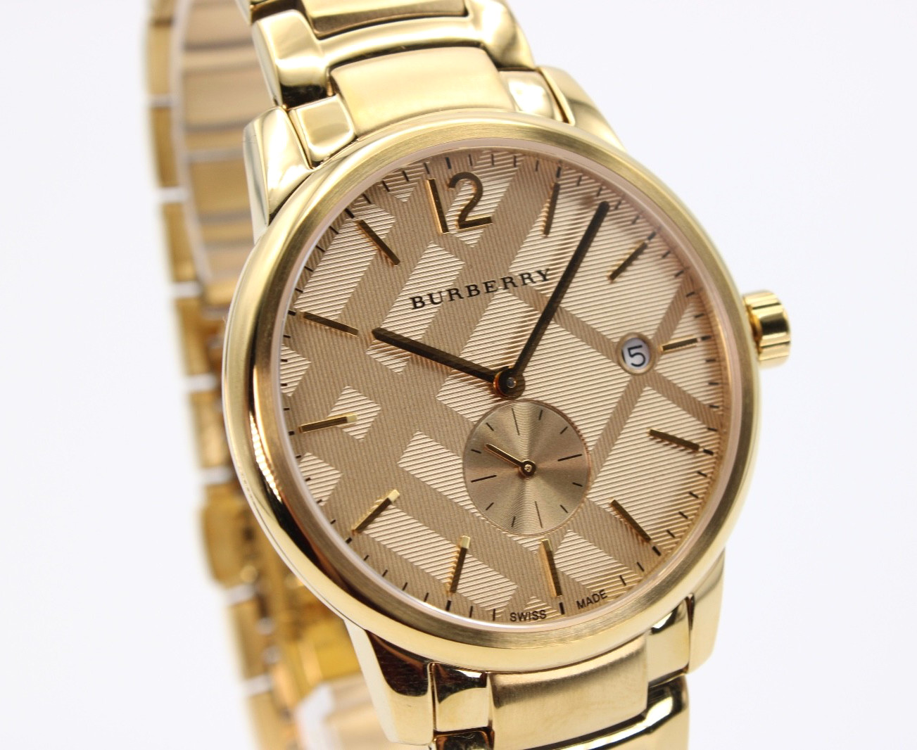 BURBERRY THE CLASSIC BU10006 Men’s Yellow Gold Watch