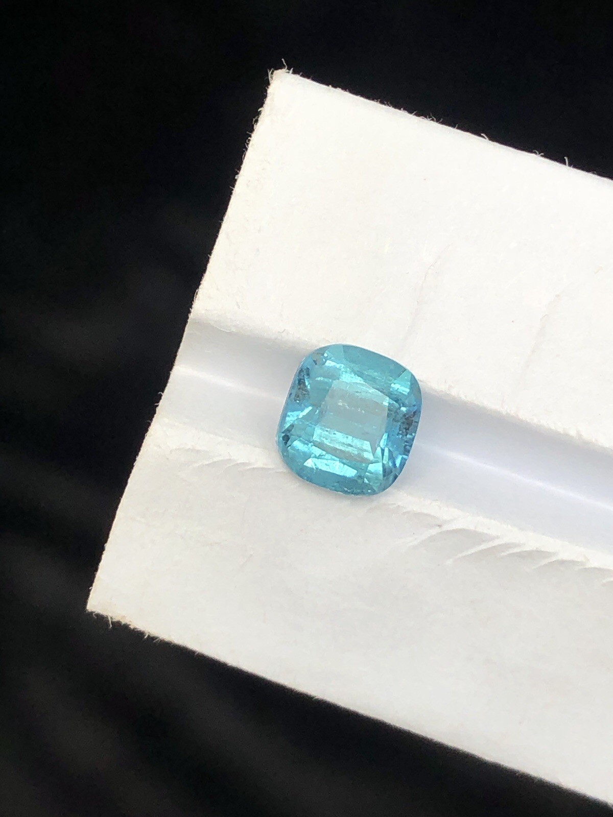 1.1 Ct top Color Lagoon Tourmaline | Blue Afghan Tourmaline