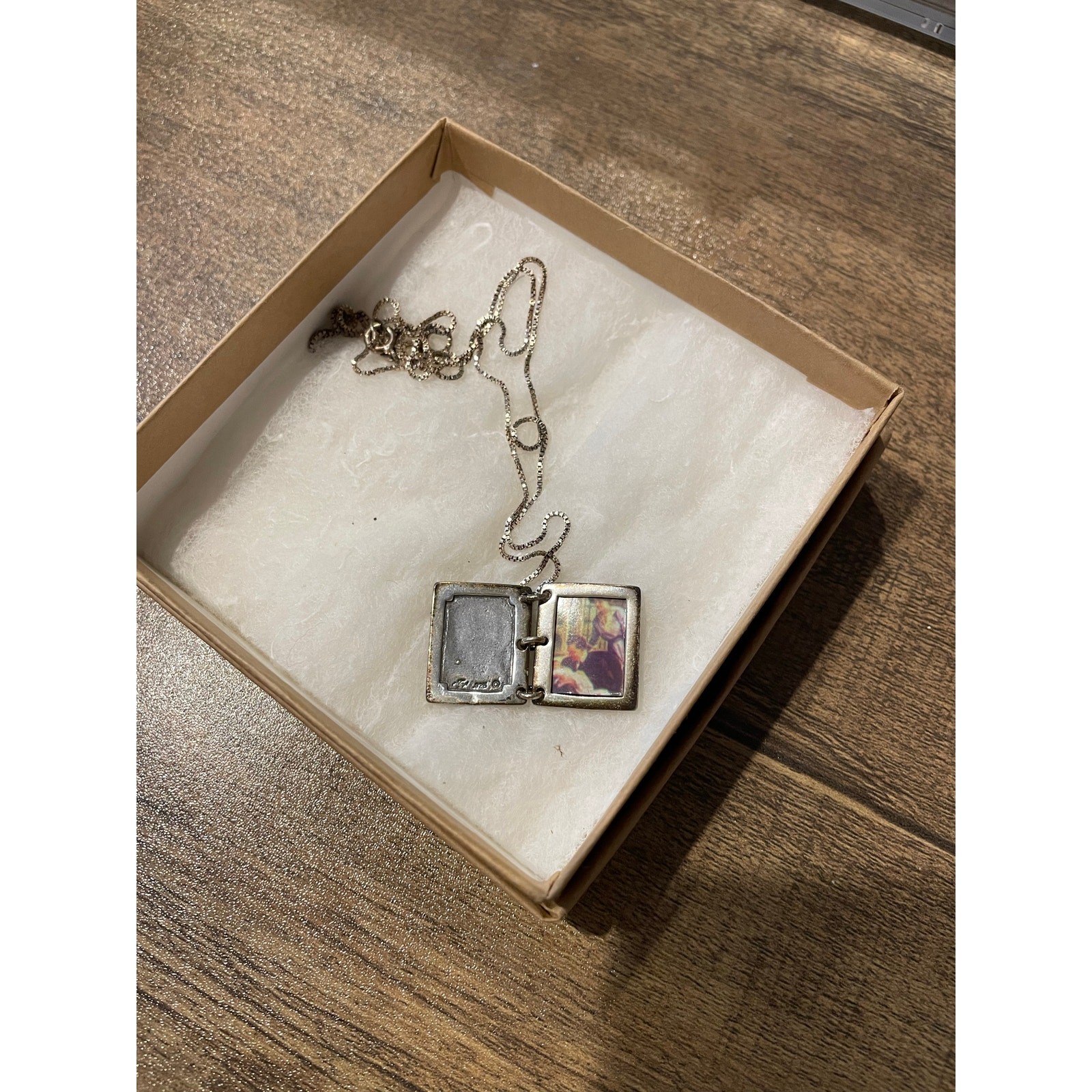 Vintage “my family” locket with room for photo