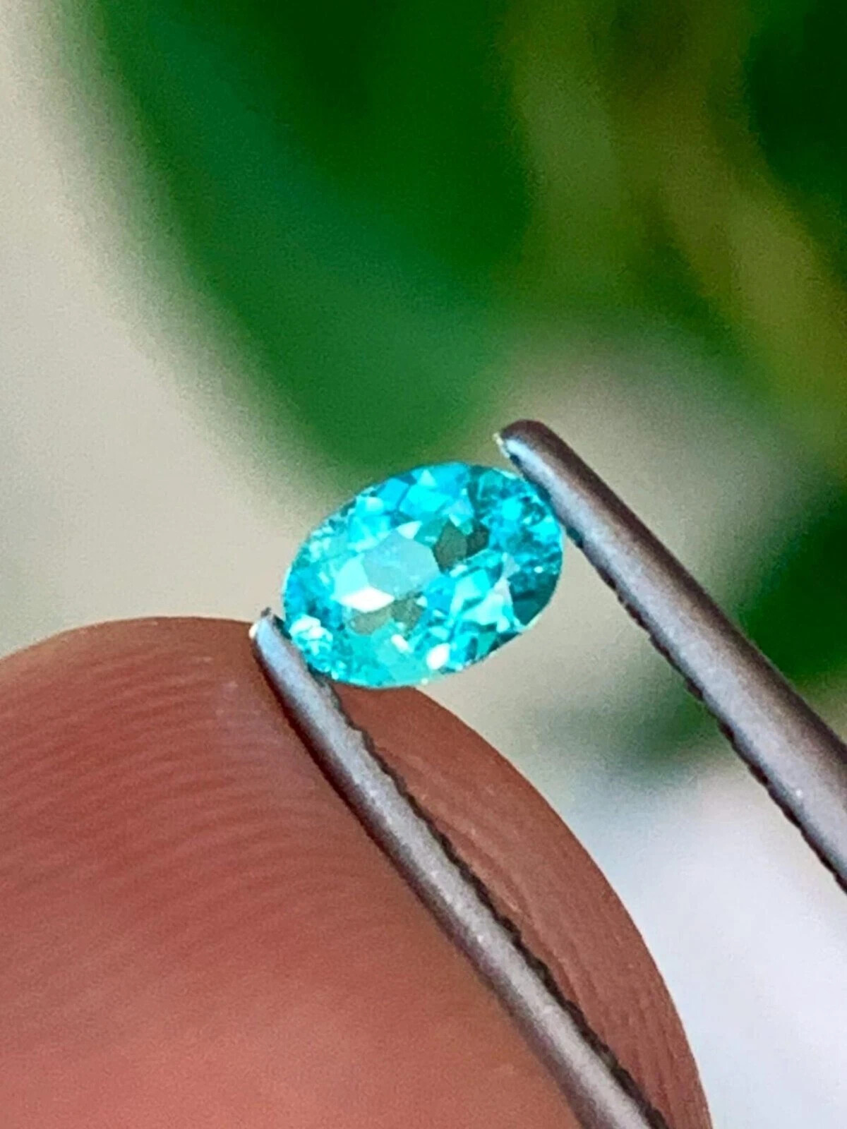 Certified Natural Paraiba Tourmaline 3.89 Ct Blue Oval Cut Loose Gemstone